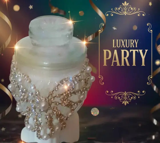 PARTY THEME OF Luxury Jar: Pearl and Cubic - S4 JAR