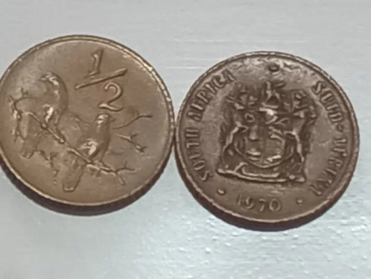 1970 COIN OBVERSE + REVERSE 