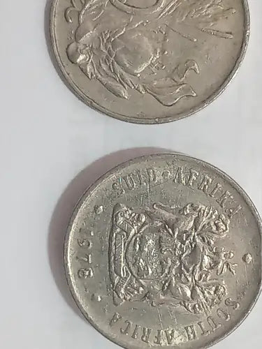 Two 1978 20c cent coins on a white background