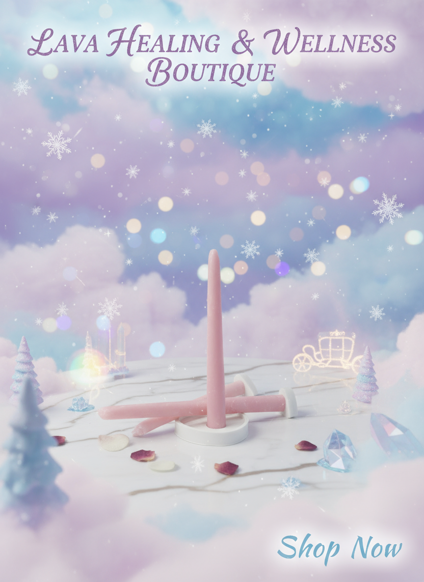 3D Tapered Candle - Dreamy