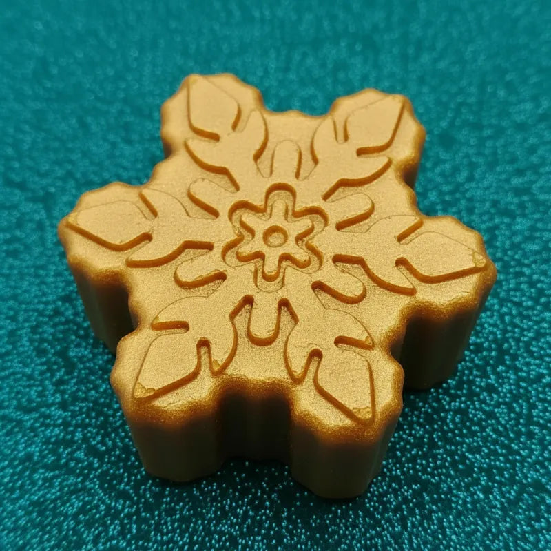 Gold color of star holder - top view