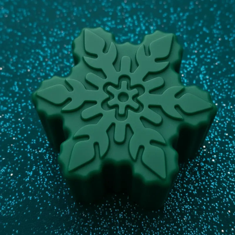 Green color of star holder - top view