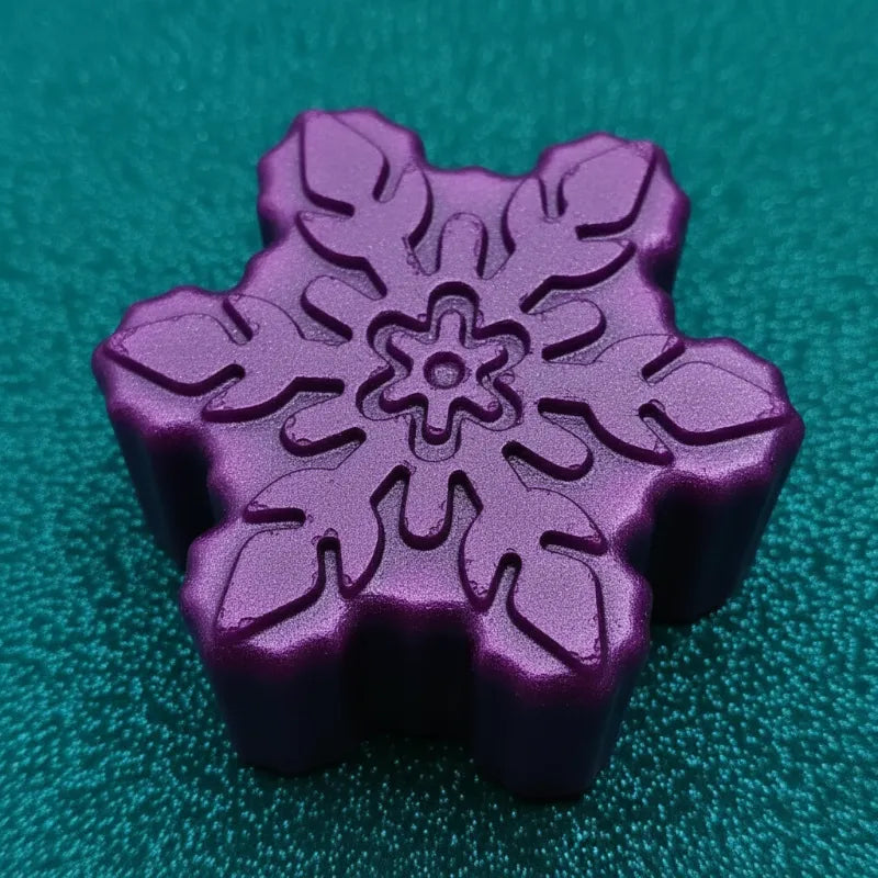 Purple color of star holder - top view