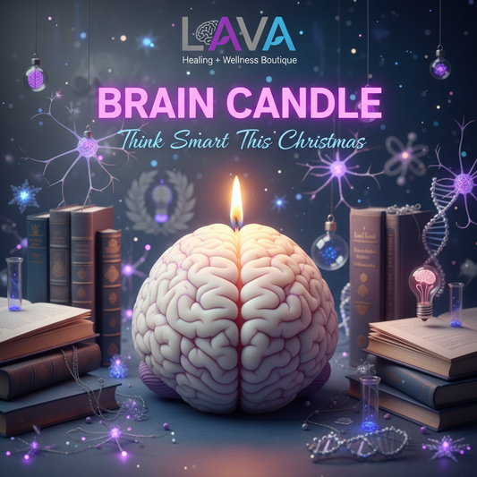 Brain Candle Christmas Banner