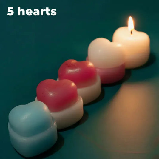 5 hearts