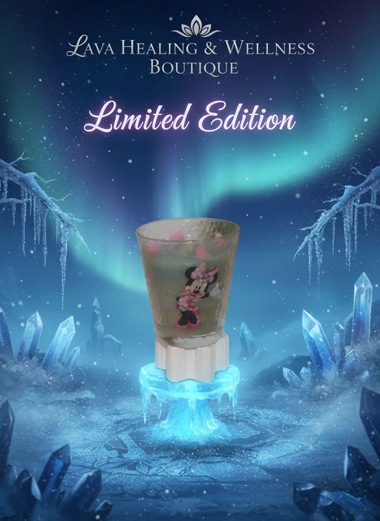 Product in a fantasy setting with store branding