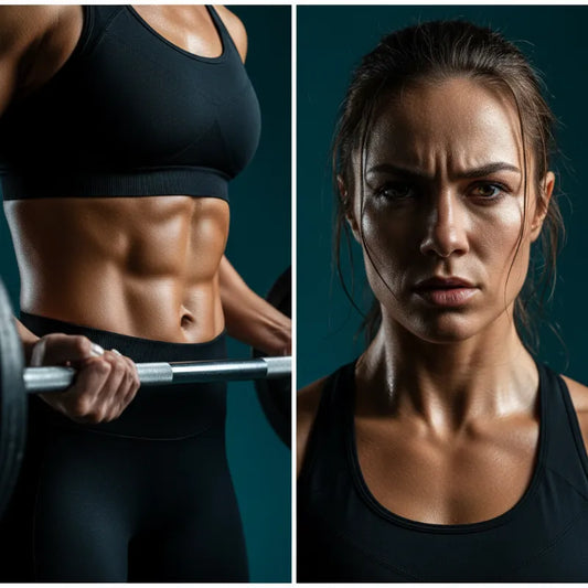 person lifting weights