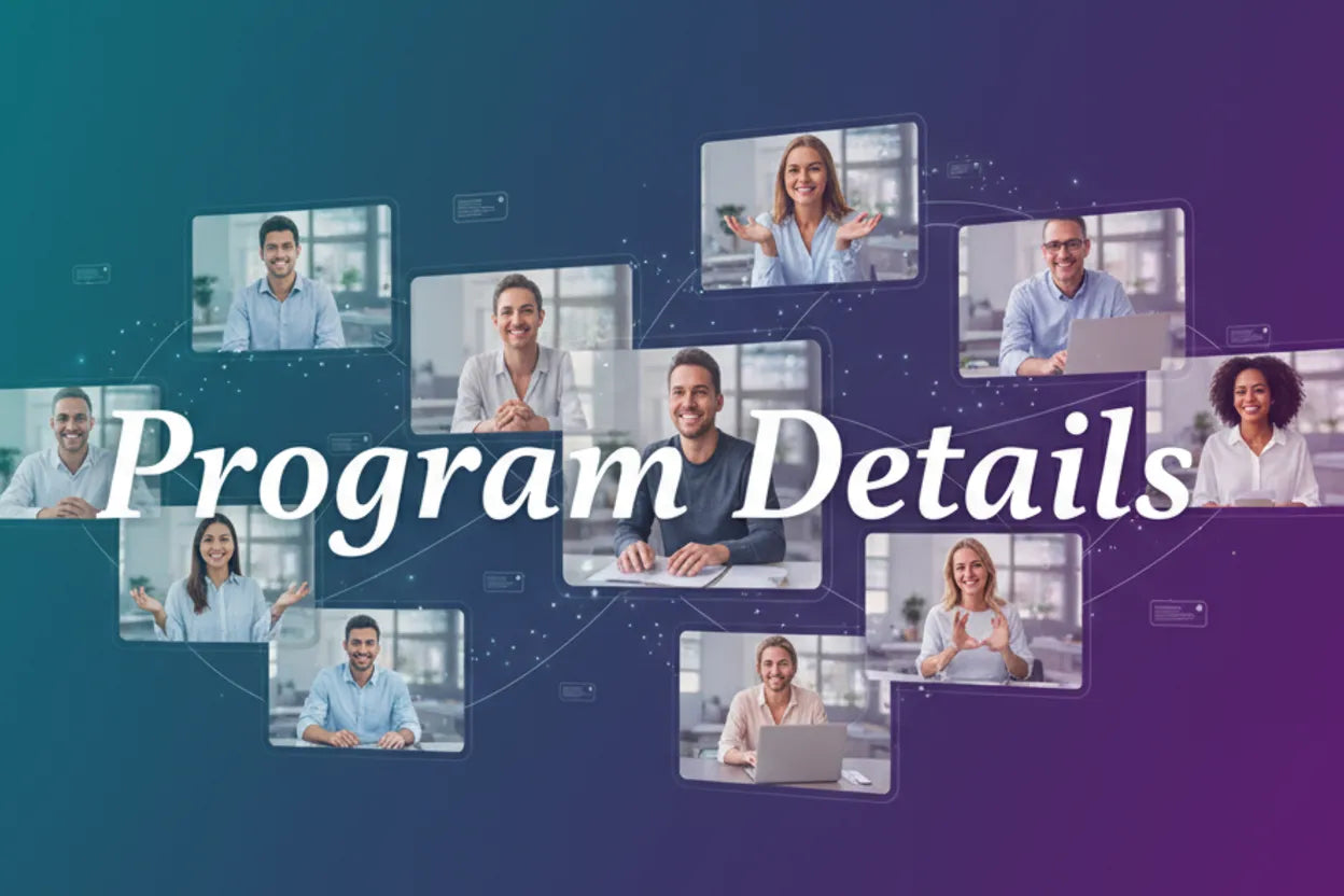 Program details below
