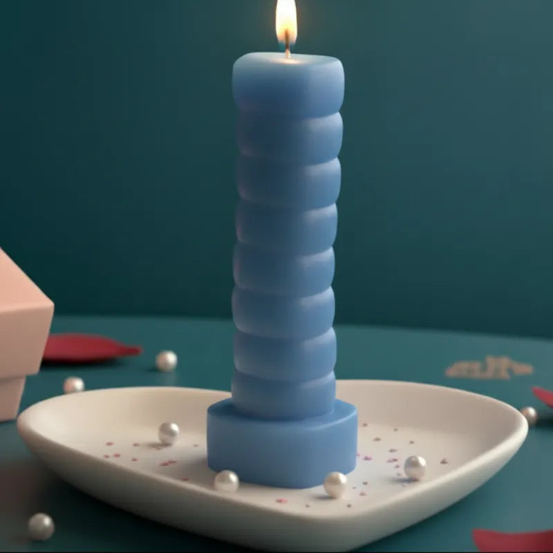 Spinning Heart Candle