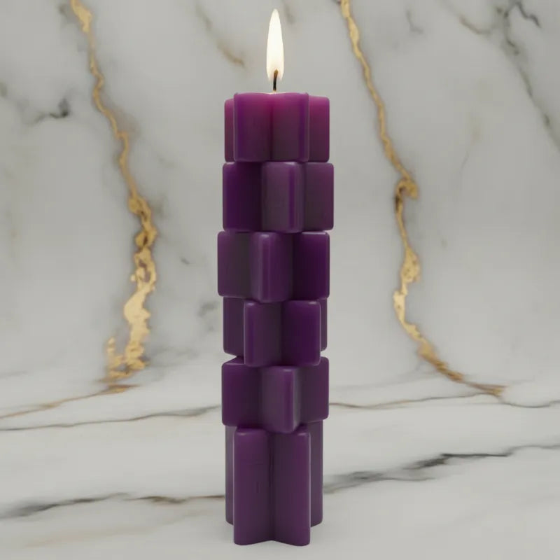 Purple candle