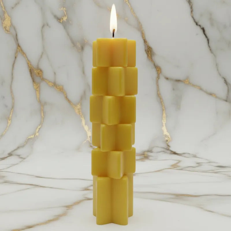 Yellow candle