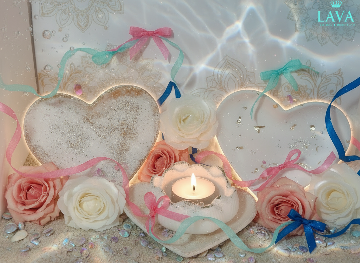 Underwater Romantic Love Banner