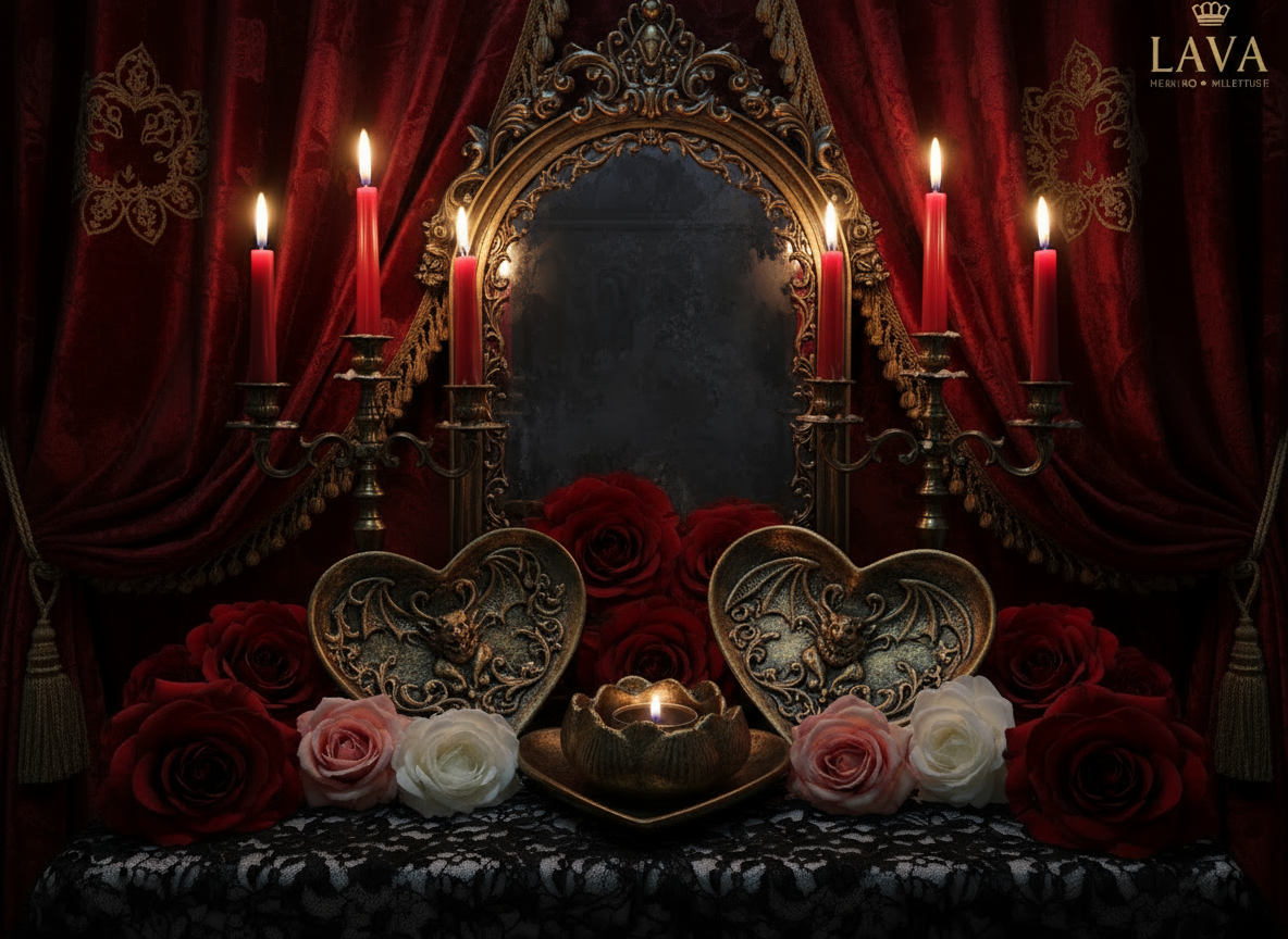 Vampire Romance Gothic Banner